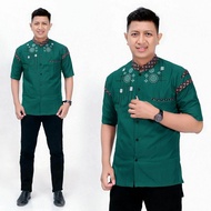 Baju Koko Lengan Pendek Pria Dewasa Terbaru Ukuran M L XL XXL