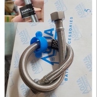 Stainless steel supply line, sanwa water heater 30cm 40cm 60cm 80cm 1m to install sinks, toilets, wa