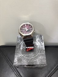 Casio G-Shock GBM-2100A-4B Watch 酒 棗紅色錶面 太陽能 手錶 Full Set 有單
