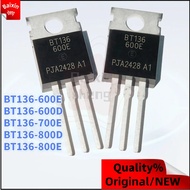 1-5PCS BT136-600E BT136-700E BT136-800D BT136-800E BT136-600D TO-220 BT136 600E 700E 800E 600D 800D 