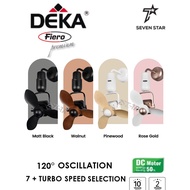 🔥HOT🔥DEKA FIERO TINY 16" Designer Wall Fan 7+TURBO Speed Remote Control Ceiling /Wall Mounted Ceilin