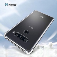 Ultra Thin Transparent Clear TPU Silicone Case For LG V50 V40 V30 G8 V35 ThinQ V20 Phone Back Cover For LG G7 Q9 Q6 G6