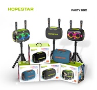 SY Hopestar PARTYBOX ลำโพงบลูทูธ 120 วัตต์ พร้อมไมค์ลอย 2 อัน  ปรับเบสได้ 3โหมด แท้100%