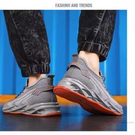 Mens Lace Up Sneakers Shoes Lightweight Breathable Athletic Gym Tennis Shoes for Students Working Ru