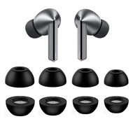 4 cặp đầu mút hoạt tính tương thích với Samsung Galaxy Buds 3 Pro nút tai nghe thay thế chống trượt