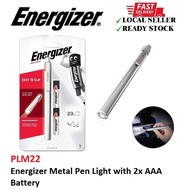 Energizer Metal Pen Light with 2x AAA Battery -  PLM22