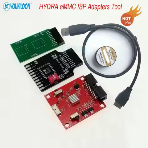 HYDRA EMMC ISP Adapters Tool, Break Out Board ,for BGA153, 169, 221, 162, for Hydra dongle New, Orig