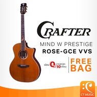 Crafter Mind W Prestige ROSE-GCE Acoustic Guitar กีตาร์โปร่งไฟฟ้า ROSEGCE กีตาร์