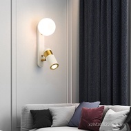 Cross-Border Stairwell Wall Lamp Creative Nordic Background Wall Lamp Hotel B & B Supply Bedside TV 