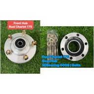 Front Hub & Rear Hub (W/Bearing) For Rusi Chariot 175