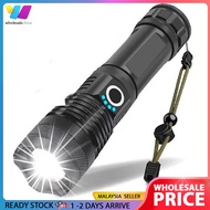WHOLESALE | XHP50 LED Tactical Flashlight High Lumen 5 Mode Outdoor Torch Light Waterproof Camping H