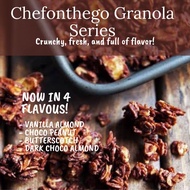 Chefonthego Granola Series 4 Flavors Organic Less Sugar