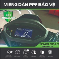 PPF Sticker to Protect Honda Stylo 160 - 2025 Dashboard | Clear PPF Film Material...