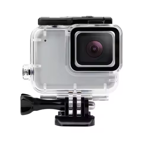 Waterproof Case Housing Silver and White Protective Cover Underwater Dive Case Shell for Gopro Hero 