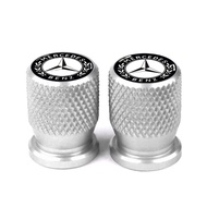 ฝาปิดล้อฝาปิดวาล์วลมยางรถ Mercedes Benz 2/4ชิ้นฝาครอบวาล์วยางกันฝุ่นละอองโลหะสำหรับ W205 W207คลาส C 