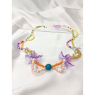 Beads NECKLACE FLOWER NECKLACE FLOWER Petals BEADS/HIJAB FRIENDLY