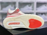 Nike Air Jordan 3喬丹3代籃球鞋｜顏色 粉紅 ｜尺碼 36 36.5 37.5 38 38.5 39 40 40.5 41 42 42.5 43 44 44.5 45 46