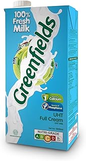 Greenfields UHT Full Cream Milk, 1 l
