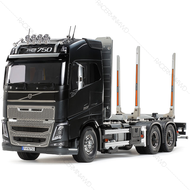 TAMIYA 56360 1/14 R/C Tractor Truck Volvo FH16 Globetrotter 750 6X4 Timber Truck ชุดประกอบรถบังคับหั