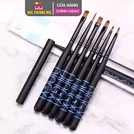 Cọ Hoa Cúc DINGXI Làm Nail, Đầu Lông Cọ Mềm 5mm, Lông Chồn Nhựa Tổng Hợp, Vẽ Họa Tiết Nail 3D Cho Ng