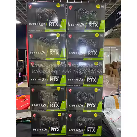 GPU for MSI Series GeForce RTX 3050 VENTUS 2X 8G OC DUAL FAN Graphics Card