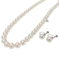 Mikimoto珍珠項鍊，珍珠直徑約7.5mm-8.0mm [二手]