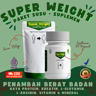 [PROMO] PENGGEMUK BADAN SUPER WEIGHT GAINER SUSU & KAPSUL - Penambah berat gemuk badan appeton weigh