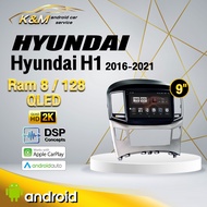 จอแอนดรอย ตรงรุ่น 9 นิ้ว  Hyundai H1 2015-2021 (จอ Andriod แท้-รับประกันศูนย์ Alpha)