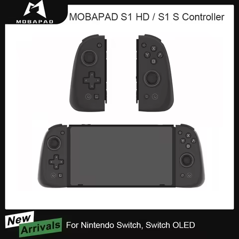 MOBAPAD S1 S/HD Game Controller with Hall Joystick for Nintendo Switch Joypad and NS OLED Gamepad Ac