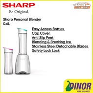 SHARP 0.6L Personal Blender EM-60PMWH /EM60PMWH Portable bottle