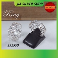 Ready Stock | 925 纯银 全双层爱心女款戒指 | Original 925 Silver Love Ring For Women (252550) | Cincin Hati Perempuan Perak 925