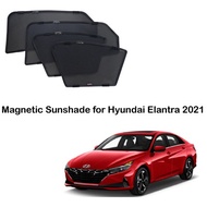 Magnetic Sunshades for Hyundai Elantra 7th Generation (CN7) - (From Year 2020 onwards)