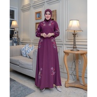 NEWEST ARRAYA EMBROIDERED GAMIS Arraya Dress Latest Floral Embroidery Motif Embroidered Abaya Raya G