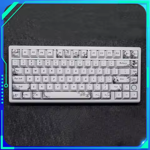 Everglide Su75pro Magnetic Switch Keyboard Su75 Pro Wired Dual Lamp Keyboard 8k Gamer Gasket 0.001mm