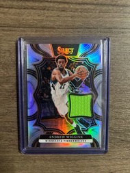 Andrew Wiggins Panini Select Minnesota Timberwolves Card Jersey Card
