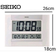 SEIKO Digital Desk Tablet Wall Clock QHL088W