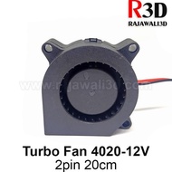 Up Dc Turbo Cooling Fan 4020 12V