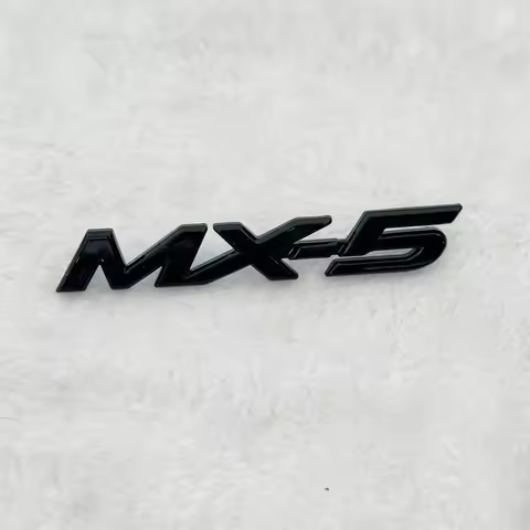 for Mazda CX-50 black logo, middle grille sticker, CX-5 MX5 rear logo, luggage compartment logo acce