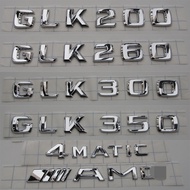 Dedicated to Old Mercedes-Benz GLK260 GLK300 GLK350 4MATIC Wordmark Modified Car Logo Rear Tail Logo
