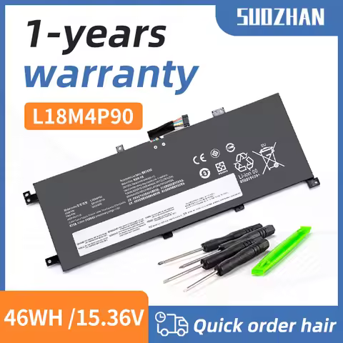 SUOZHAN L18M4P90 Laptop Battery For Lenovo ThinkPad L13 Yoga (2019),ThinkPad L13 Yoga Gen 2 (2020),2