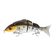 12.5cm / 5 Inches  21g Bionic Multi Jointed Fishing Lure Lifelike (red)