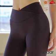 [ANDAR] Relair Cross 7/8 length Leggings Women Clothes korea style Work out clothes Andar Yoga Sports wear Pilates Gym fitness wear