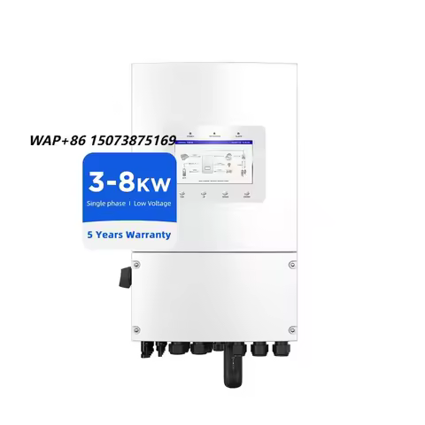 Solis S6-EH1P3-8K-L-PLUS Hybrid Solar Inverter 3kw/3.6kw/5kw/6kw/8kw Single Phase Low Voltage with L