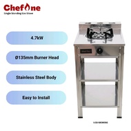GS0034 ChefOne STANDING SINGLE GAS STOVE UGS-S8080SG