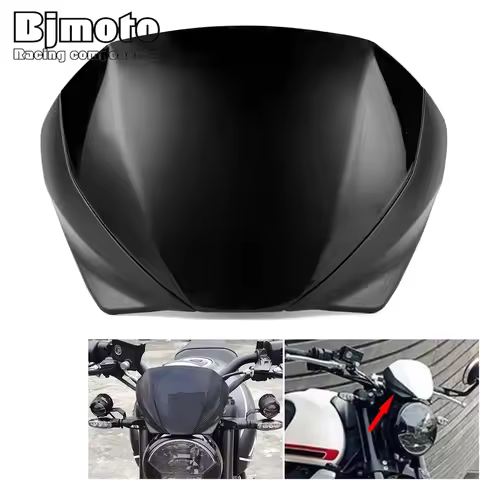 Trident660 Windshield Wind Deflector Windscreen For Triumph Trident 660 2021 2022 2023 2024 2025 Mot
