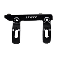 Litepro 33.9/34.9mm Seat Tube Bottle Cage Mount High Strength Alloy Bottle Mount Convertor 35-39mm For Birdy Brompton Bicycle
