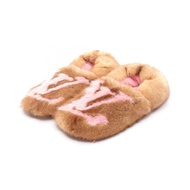 路易威登 LV Dreamy Line 拖鞋 房間 其他鞋款 1A4MD7 貂皮棕色 粉紅色 二手 女士