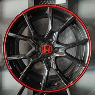 HONDA SPORT RIM CIVIC TYPE R FLOW FORMING 17INCH×7.5J PCD 5×114. 3 ET35 (1 SET)