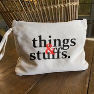 School Supplies/Cosmetic/Accessories/Organizer/Giveaway/Customized/Personalized Canvas Pouch