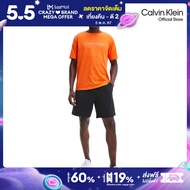 CALVIN KLEIN กางเกงขาสั้นผู้ชาย CK Performance ทรง Regular รุ่น 4MF2S811 001 - สีดำ